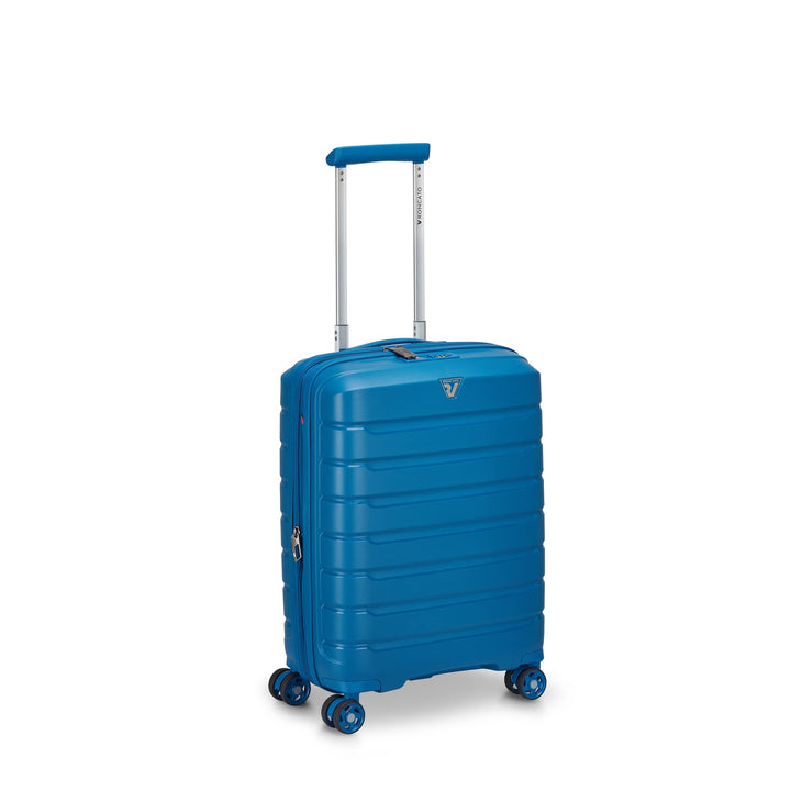RONCATO B-FLYING Handgepäck Trolley - 4 Rollen, 55/20 erweiterbar, DENIM Öl 55 cm, Öl 55 cm