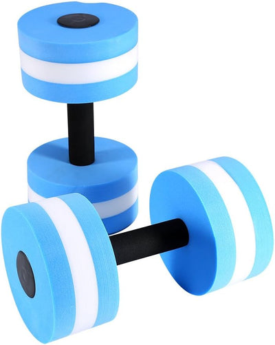 2 Stück Wasser Aerobic Schaum Hantel Aquatic Langhantel Aqua Fitness Barbells Schwimmbad Übung zur G