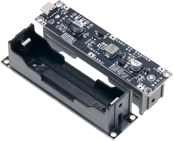 TECNOIOT 1pcs Type-C USB 5V USV Unterbrechungsfreie Stromversorgung 18650 Lithium-Ladegerät