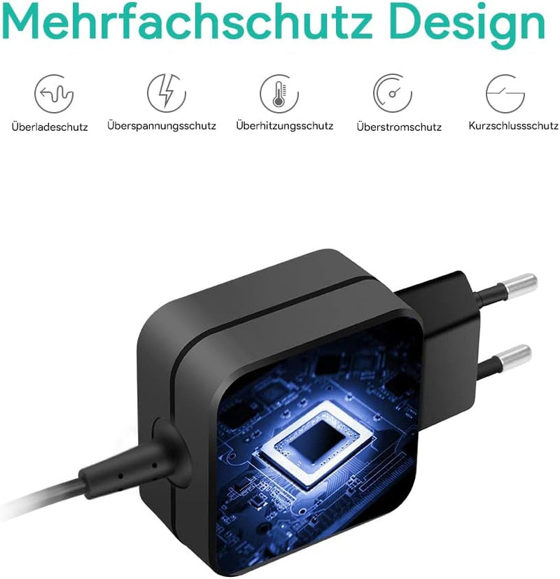 HKY 6V Netzteil Ladegerät für NUK Video Babyphone Eco Control+ Video für Elternseite, Reer Wega Baby