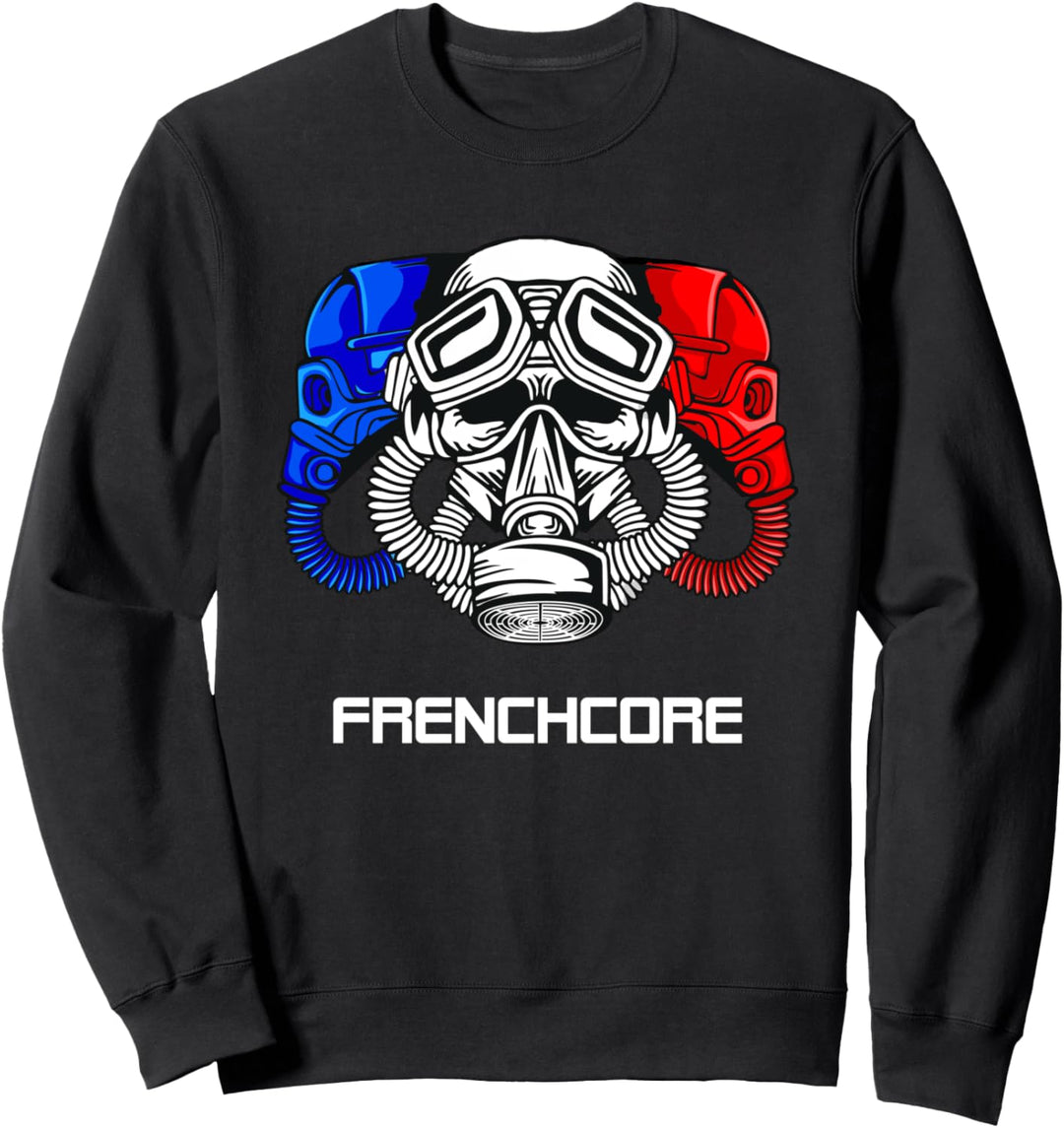 Frenchcore Gasmasken - Festival Hakke Hardcore, French Core Sweatshirt