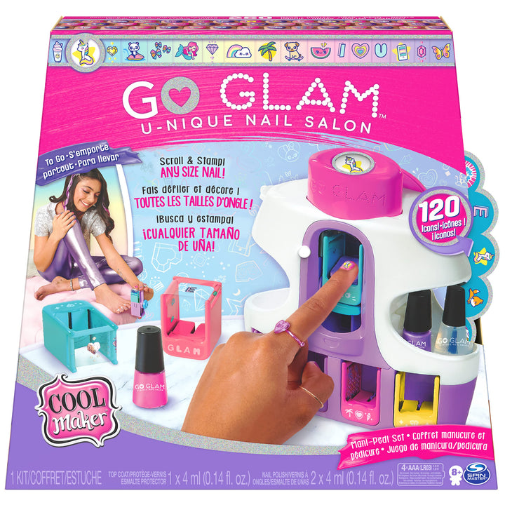 Cool MAKER Go Glam Unique Nagel Salon - Finger- und Fussnägel lackieren und mit Mustern und Motiven