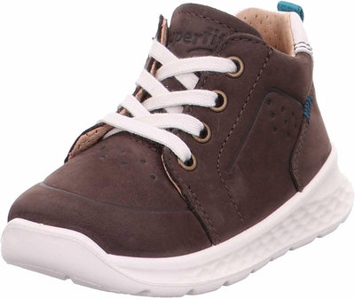 Superfit 1-000366 Unisex - Babys Halbschuhe 28 EU Braun Grün 3010, 28 EU Braun Grün 3010