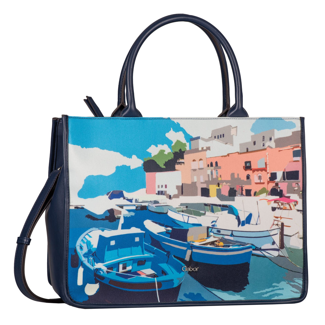 Gabor Damen Alana Shopper 36,5 x 17,5 x 28 Printed Multi, 36,5 x 17,5 x 28 Printed Multi