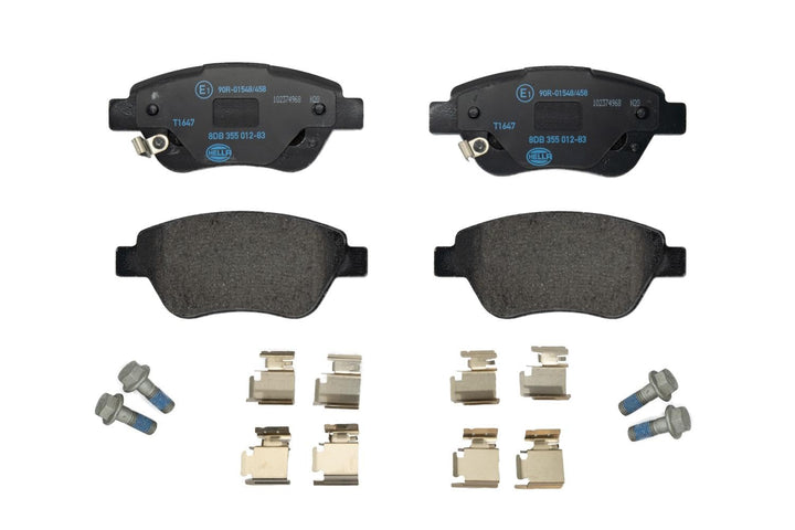 HELLA PAGID 8DB 355 012-831 Bremsbelagsatz - T1647 - Dicke/Stärke: 17.8mm - Bremssystem: Bosch - mit