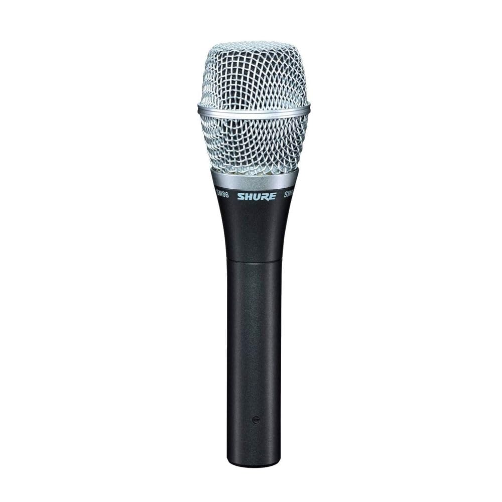 Shure SM86-LC Kondensator-Gesangsmikrofon mit Nierencharakteristik für professionelle Live-Auftritte