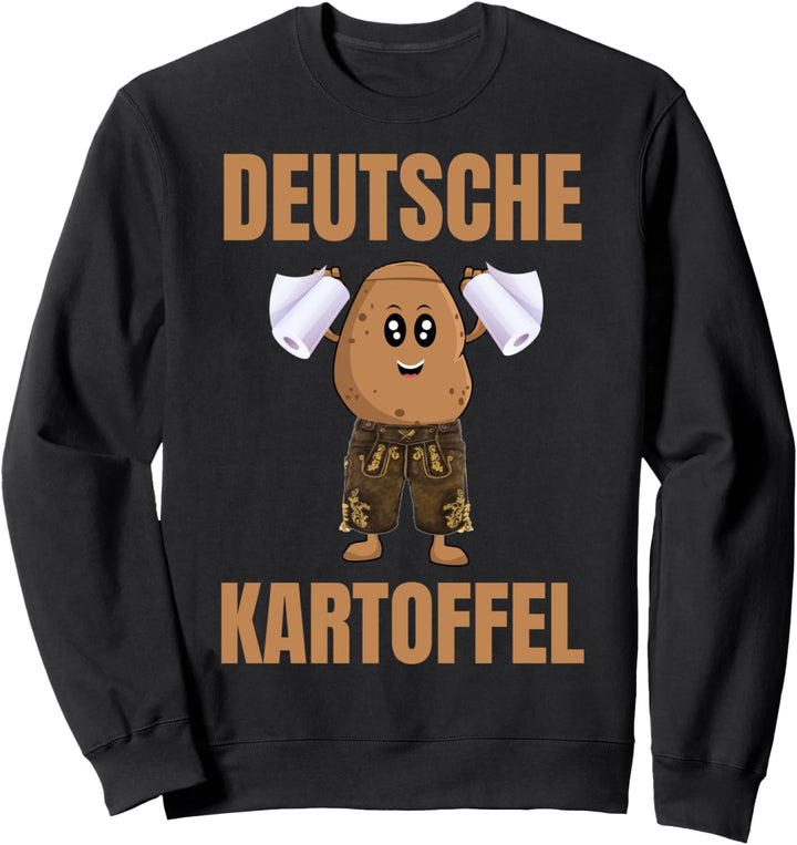 Deutscher Alman, typisch Deutsch, Deutsche Kartoffel Sweatshirt