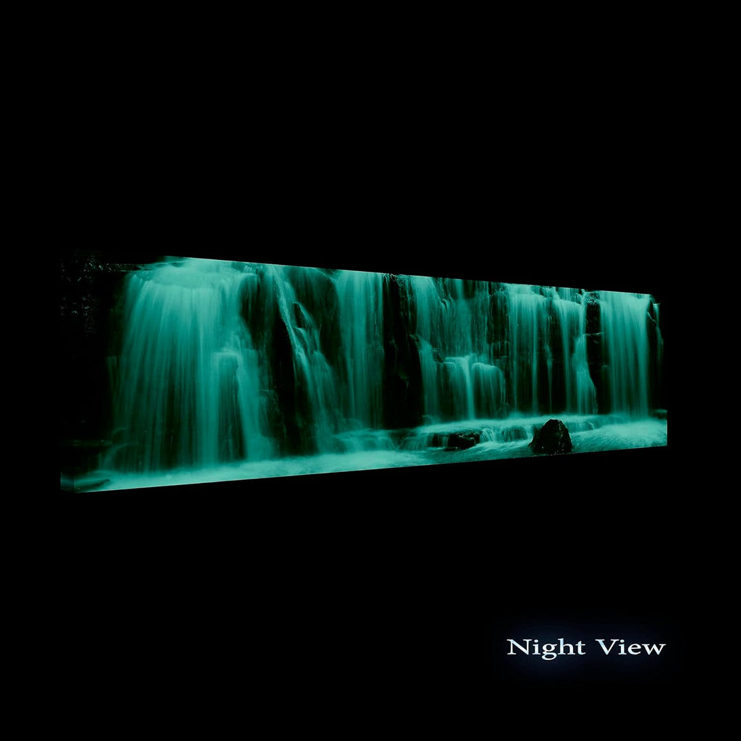 Startonight Bilder Kaskade, Leinwandbilder Moderne Kunst, Natur Wanddeko Kunstdrucke, Wandbilder 40