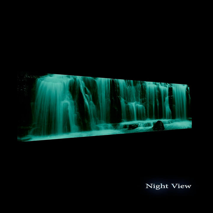 Startonight Bilder Kaskade, Leinwandbilder Moderne Kunst, Natur Wanddeko Kunstdrucke, Wandbilder 40