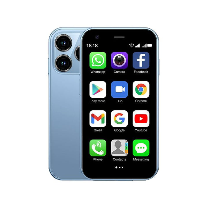 CatCalls Mini Smartphone Entsperrt 4G Handy, 3.0 Zoll, 32GB Erweiterbar bis zu 128GB, Dual SIM Dual