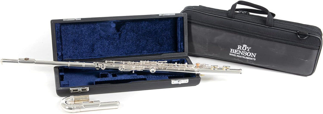 Roy Benson Querflöte FL-402E2, inkl. Holzetui mit Tasche, FL-402E2