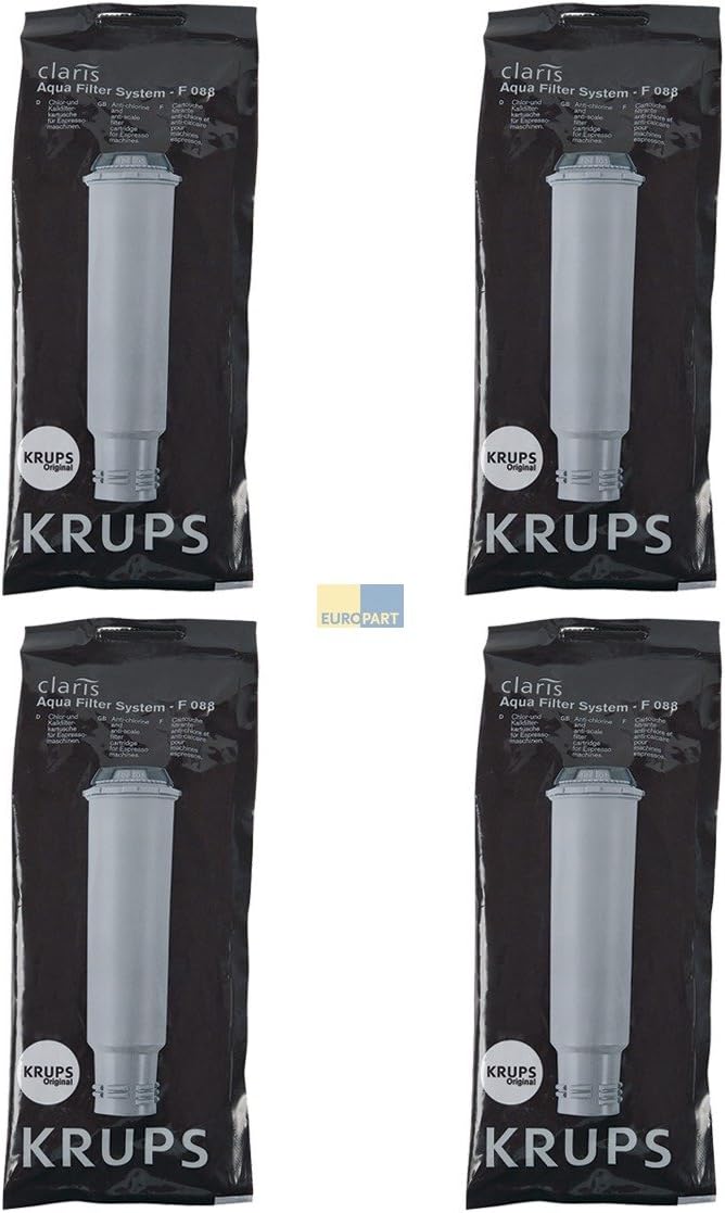 Krups KRUPS Claris F088 Filterkartusche, 4 Stück