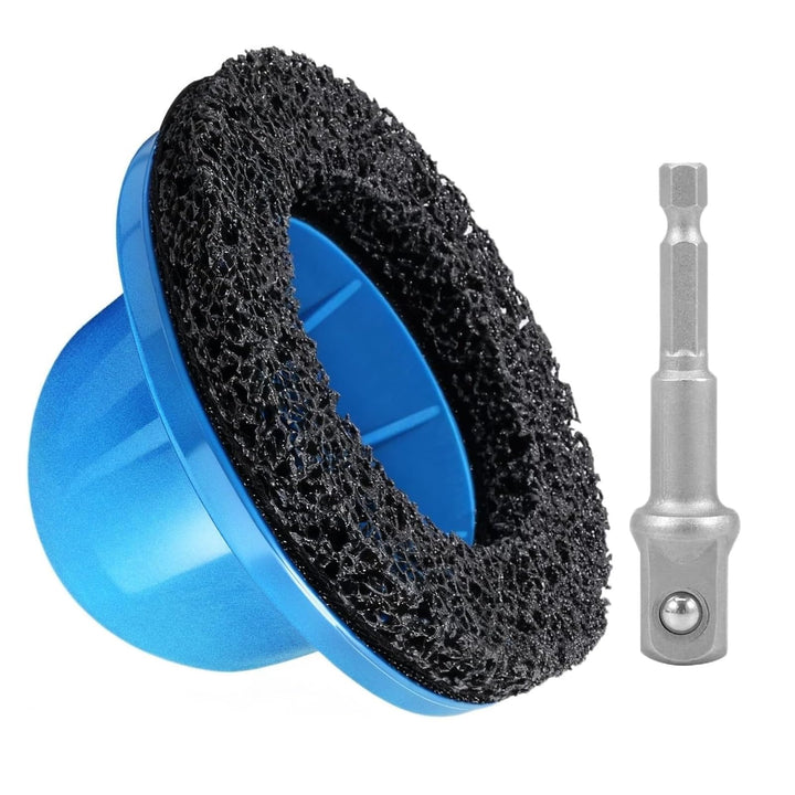 Radnabenschleifer, Innen-Ø 90mm Aussen-Ø 150mm für Anhängerkupplung, mit 1/2"-Antrieb, Radnabenreini