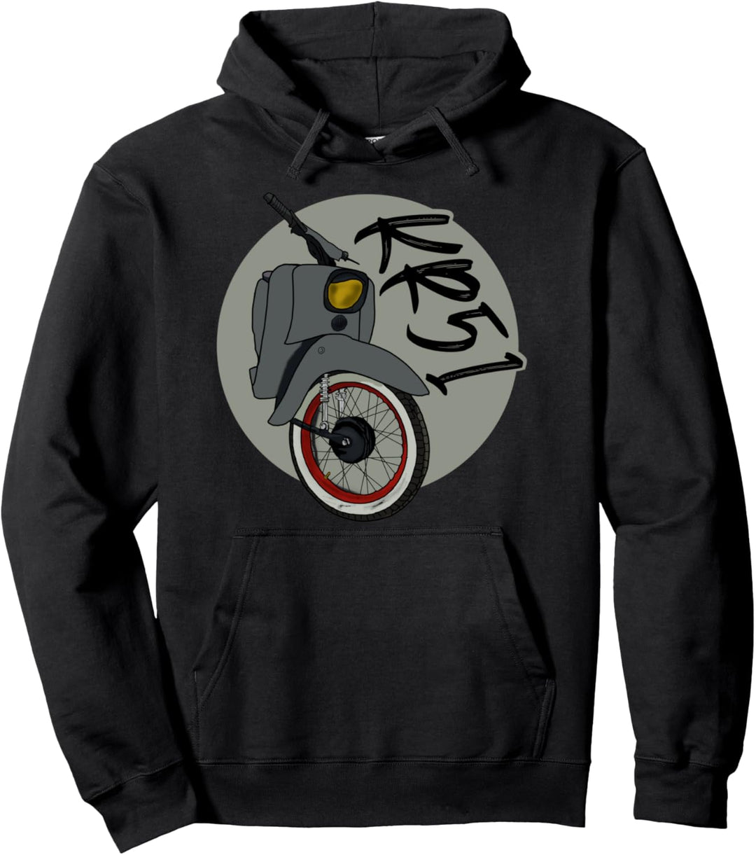 Mein Mofa KR51 / Schwalbenfahrer Simme Moped Mofa Suhl Pullover Hoodie
