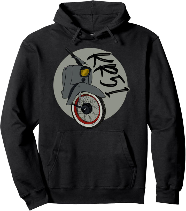 Mein Mofa KR51 / Schwalbenfahrer Simme Moped Mofa Suhl Pullover Hoodie
