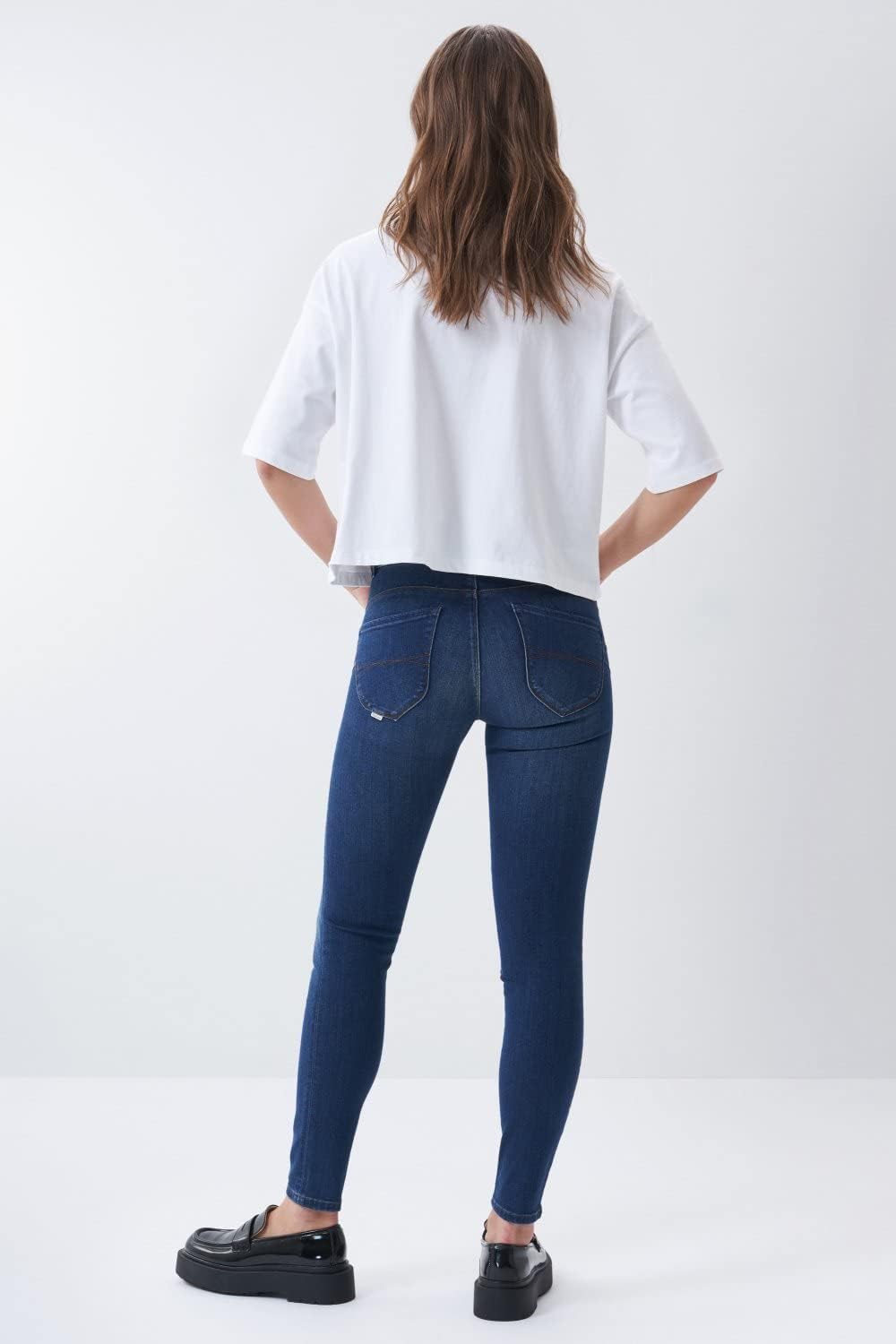 Salsa Jeans Push In Secret, Skinny, dunkel 27 Blau, 27 Blau