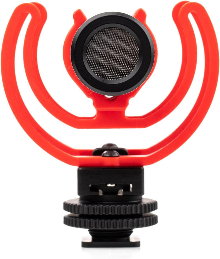 Saramonic Vmic Mini II On-Camera Shotgun Mic for Cameras, Mobile Devices & More with Rycote Shock Mo