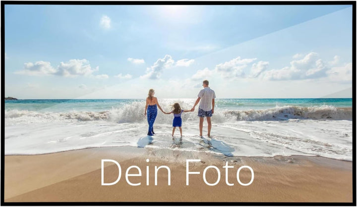 WANDURLAUB - Dein Bild auf Acryl - XXL Bild - 100x60 cm Acrylglas mit eigenem Foto bedrucken - hochw