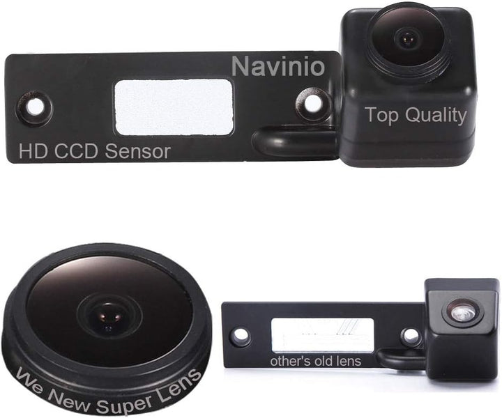 Navinio Super Pro HD Auto Rückfahrkamera Einparkkamera Einparkhilfe Farbkamera für VW Caddy Passat B
