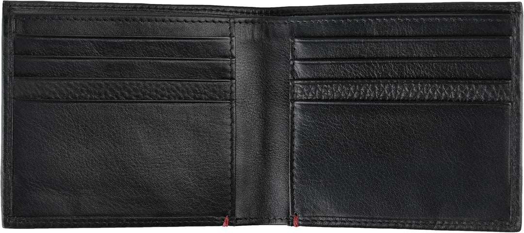 Zippo Herren Nappa Kreditkarten-Geldbörse Schwarz Geldbörse Schwarz (Schwarz)