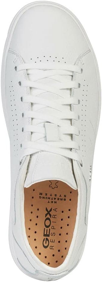 Geox Herren U Nebula Y A Sneaker 44 EU Weiss, 44 EU Weiss