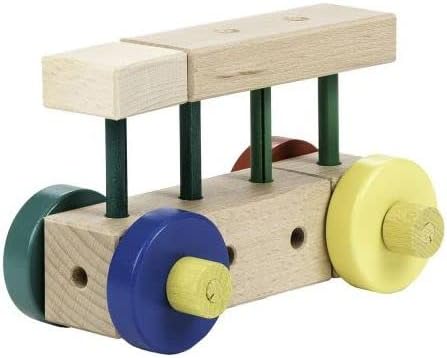 Matador 21070 M070 Baukasten, ab 3 Jahren, holzfarben, bunt