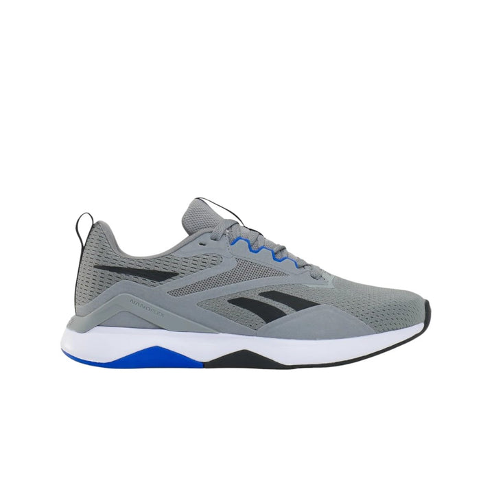 Reebok Herren Bb4500 Hi 2Sneaker 39 EU Grey 3 Black Optimum Blue, 39 EU Grey 3 Black Optimum Blue