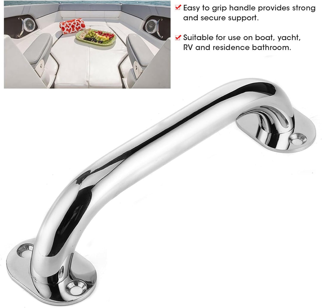 Handlauf für Boote, Duokon Boat Handrail ， 7.9in 316 Edelstahl Grab Marine Handlauf Griff für Boat Y