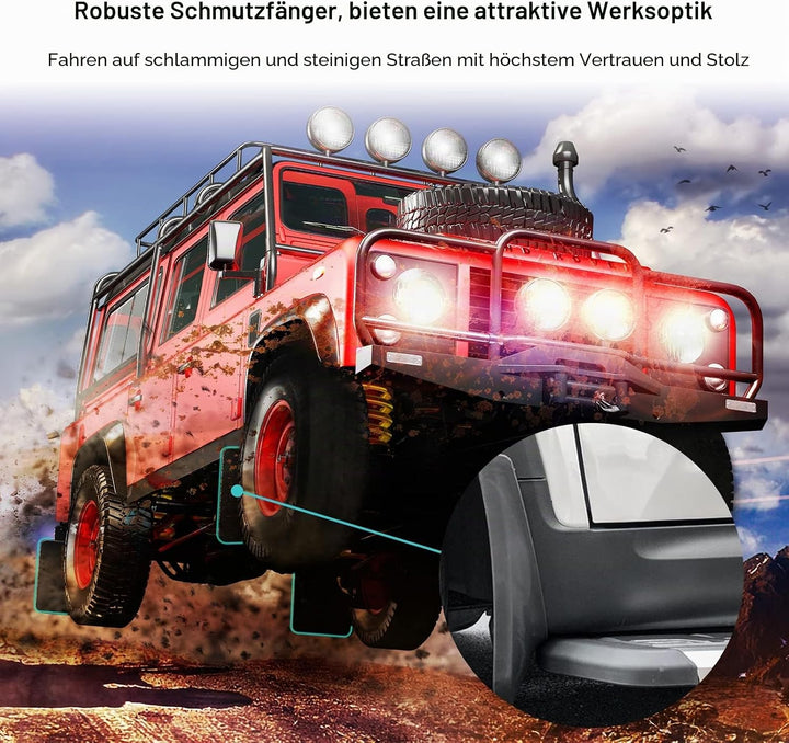 YEE PIN XC40 2024 Schmutzfänger Kotflügel für Volvo XC40 2019-2023 2024 Zubehör Spritzschutz Vorne H