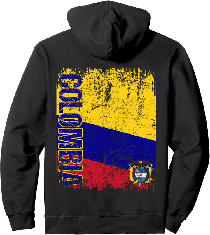KOLUMBIEN Flagge | Damen Herren Kinder KOLUMBIEN Pullover Hoodie