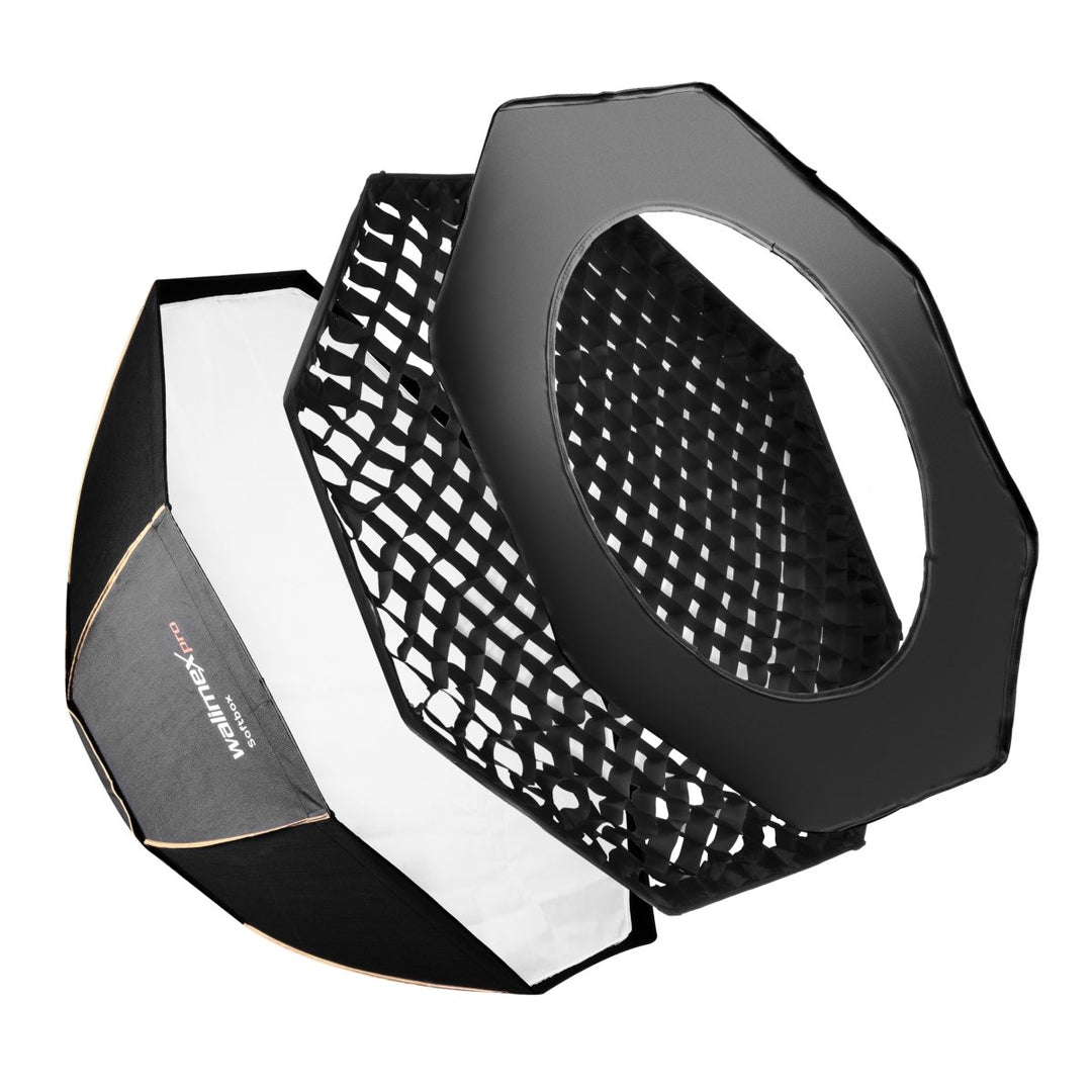 Walimex pro Octagon Softbox Plus Orange Line 90 ohne Adapter, ohne Adapter