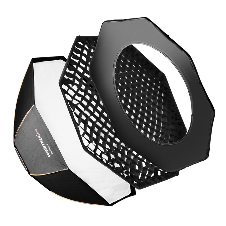Walimex pro Octagon Softbox Plus Orange Line 90 ohne Adapter, ohne Adapter