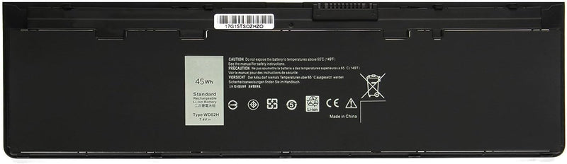 7XINbox 7.4V 45Wh 6080mAh WD52H GVD76 KWFFN J31N7 NCVF0 VFV59 JN0J1 Ersatz Akku Batterie für Dell La