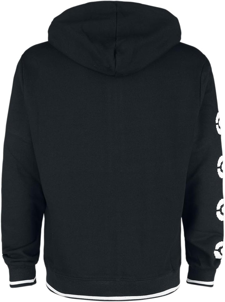 Pokémon Charmander Männer Kapuzenjacke schwarz M 60% Baumwolle, 40% Polyester Gaming