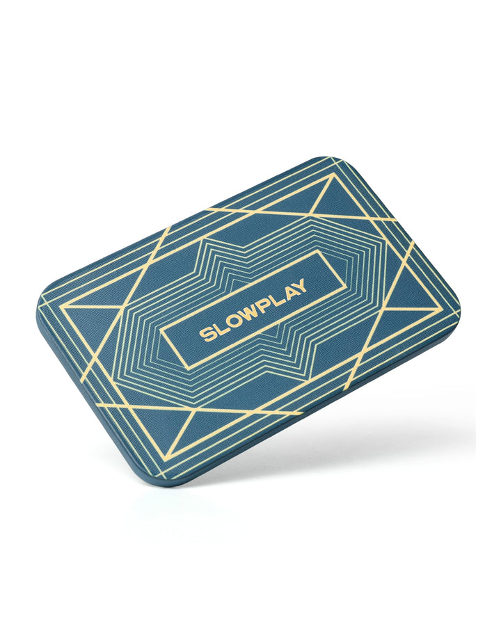 SLOWPLAY Rechteckige Pokerchips, 10er-Pack, professionelle Plaketten im europäischen Stil ohne Werta
