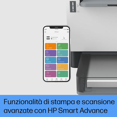 HP Laserjet Tank 1504w Laserdrucker mit Dual-Band-Wi-Fi, Bluetooth-LE, HP Smart App, inklusive Origi