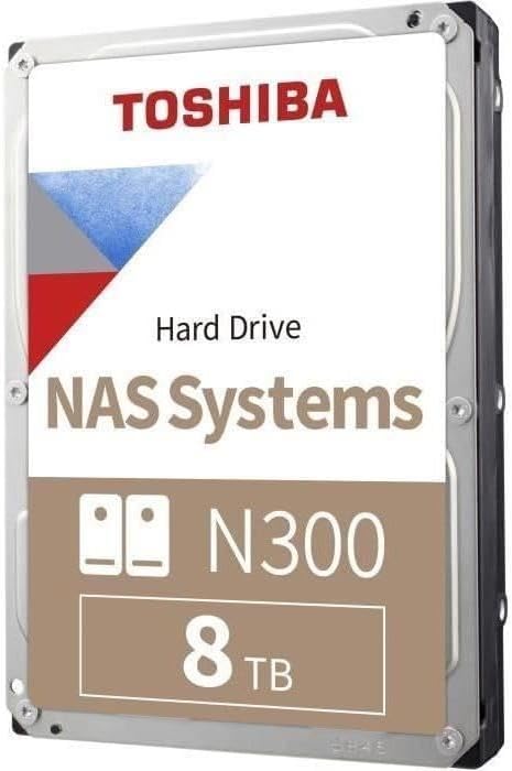 Toshiba HDD N300 SATAIII 3 5 7200 8TB