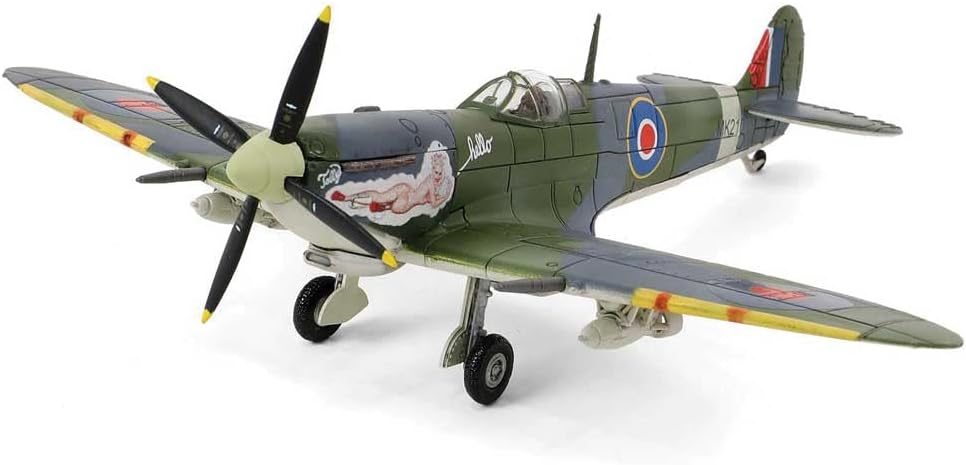 Forces Of Valor 1:72 Brit. Superm. Spitfire Mk.IX MK 210 - Standmodell, Modellbau, Diorama Modell, M