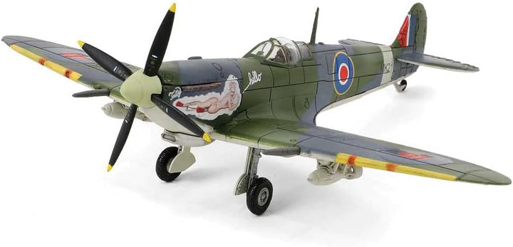 Forces Of Valor 1:72 Brit. Superm. Spitfire Mk.IX MK 210 - Standmodell, Modellbau, Diorama Modell, M