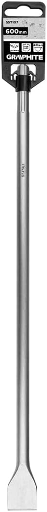 GRAPHITE SDS Max Spatenmeissel (für Beton, Professional Zubehör Bohrhammer) 40 x 18 mm, 280/400/600