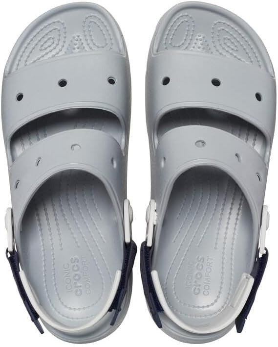 Crocs Unisex Classic All-Terrain Sandale 46/47 EU Hellgrau, 46/47 EU Hellgrau