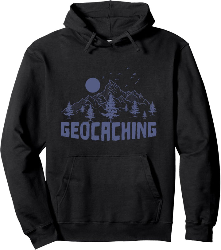 Geocaching in der Natur Pullover Hoodie
