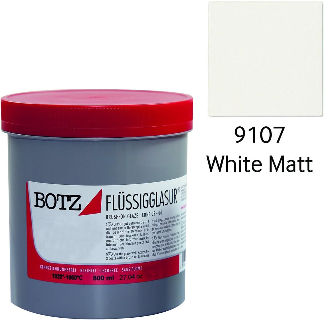 Unbekannt Botz Glasur Weiss matt 800 ml 91078