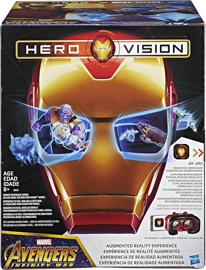 Marvel Avengers e0849 Kopfhörer von Wirklichkeit erhöht Iron Man