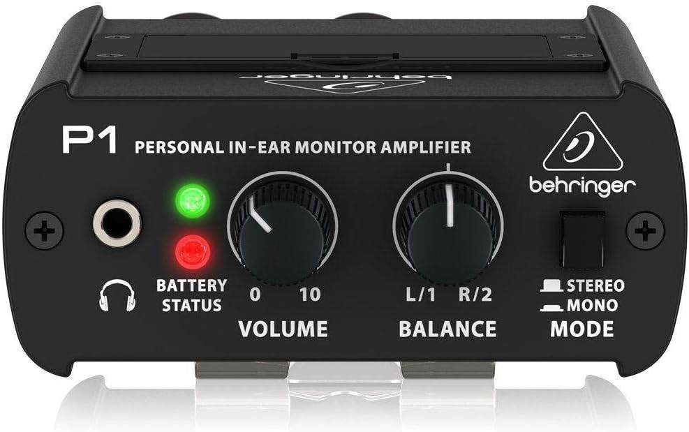 Behringer POWERPLAY P1 Persönlicher In-Ear-Monitor-Verstärker POWERPLAY P1 Single, POWERPLAY P1 Sing