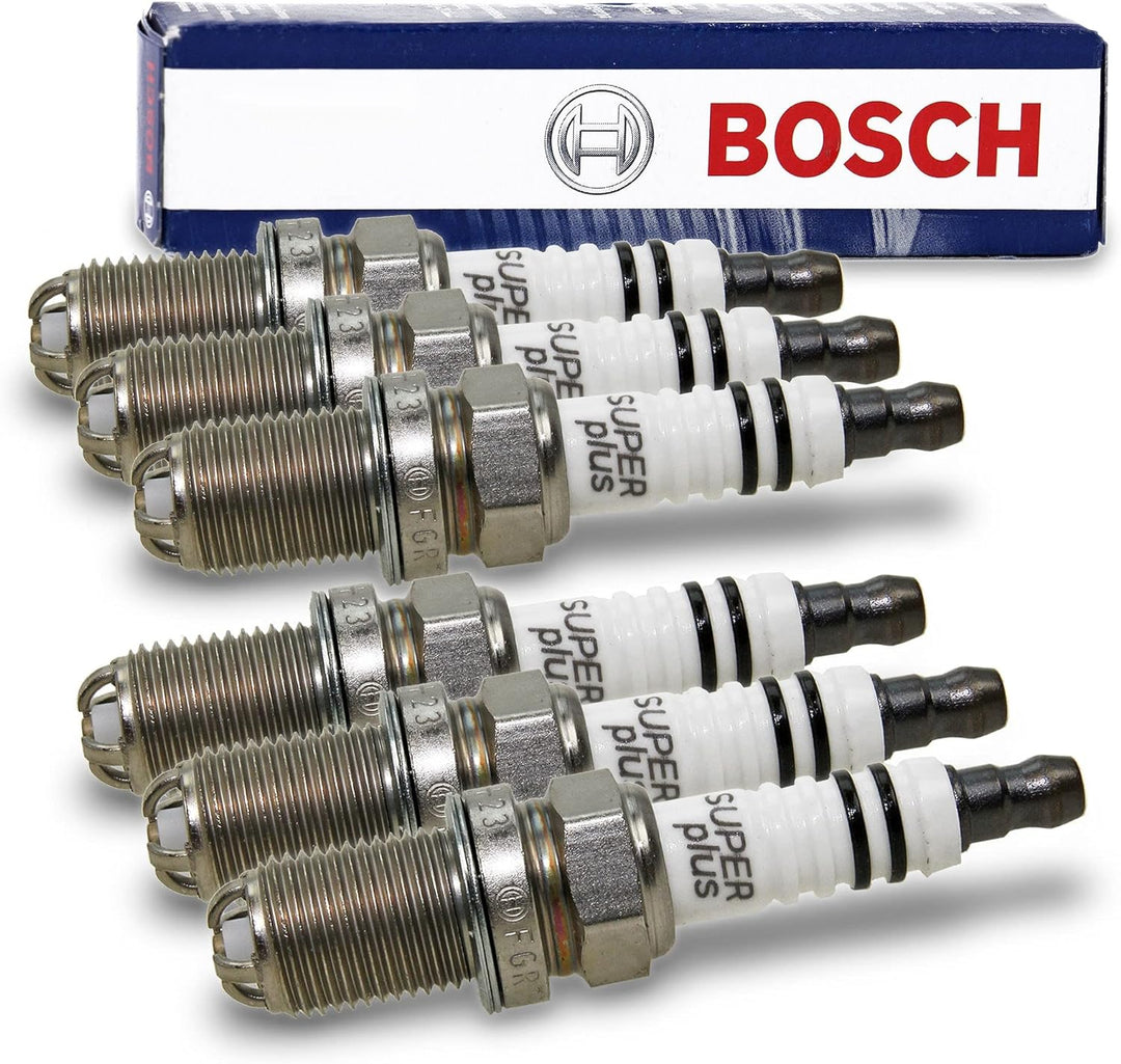 6x Zündkerze BOSCH Super Plus FGR7DQE+