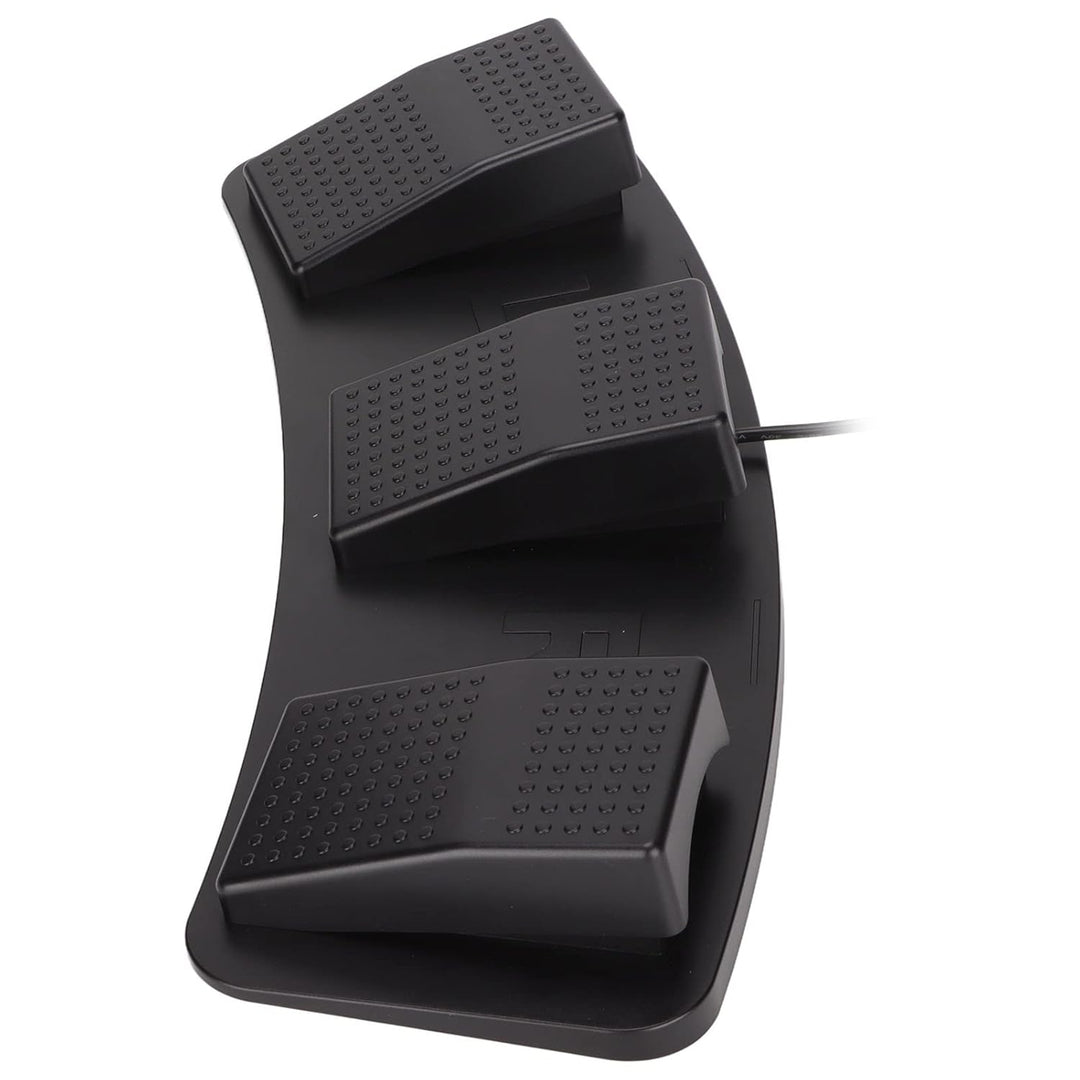 Yosoo Gear USB Dreifach-Fuss Schalter Pedal PC Dreifach-Fuss Schalter Programmier Bares Computer-Fus