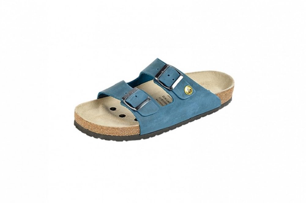 Weeger-ESD Antistatik Pantolette 36 EU Ozean, 36 EU Ozean