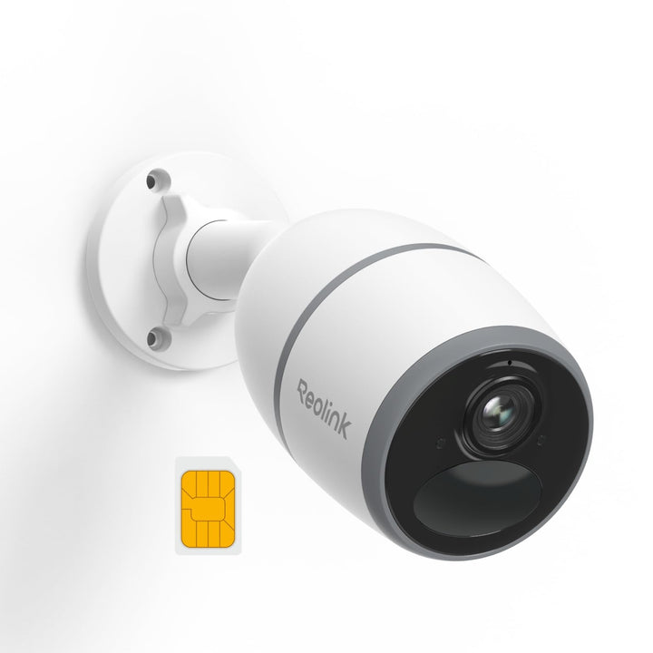 Reolink Go Plus 3G/4G LTE Überwachungskamera Aussen Akku, 2K 4MP HD mit SIM-Kartenslot, Personen-/Au