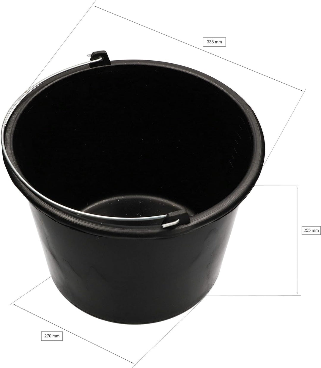 KOTARBAU 20er Set Baueimer 16L aus Kunststoff Putzeimer Mörteleimer Zementeimer Wassereimer Gartenei